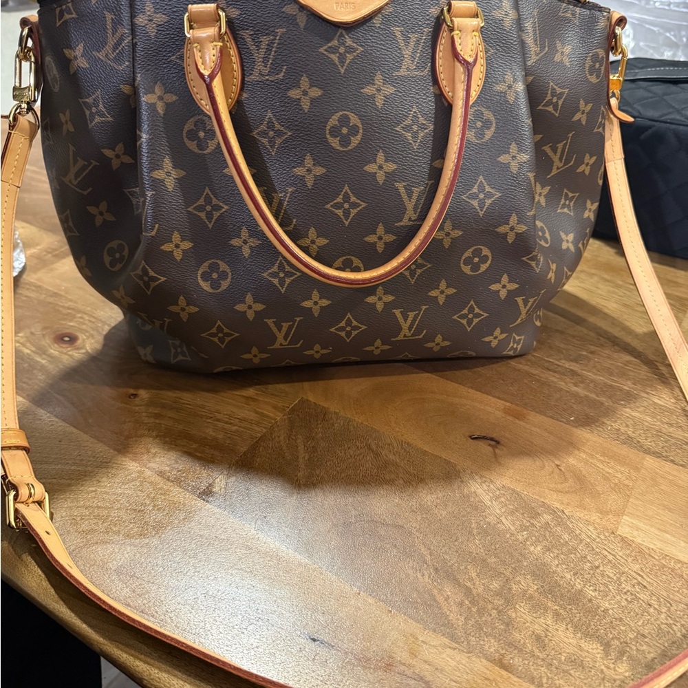 Louis Vuitton Brown Monogram Tote Bag